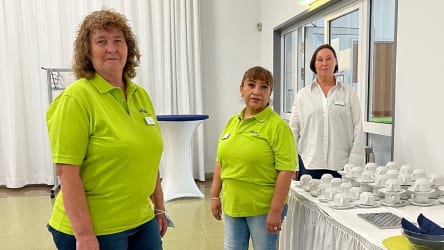 Wenn man uns nicht bemerkt, machen wir einen guten Job - Vitos Service versorgt rund 1.800 Veranstaltungen im Jahr