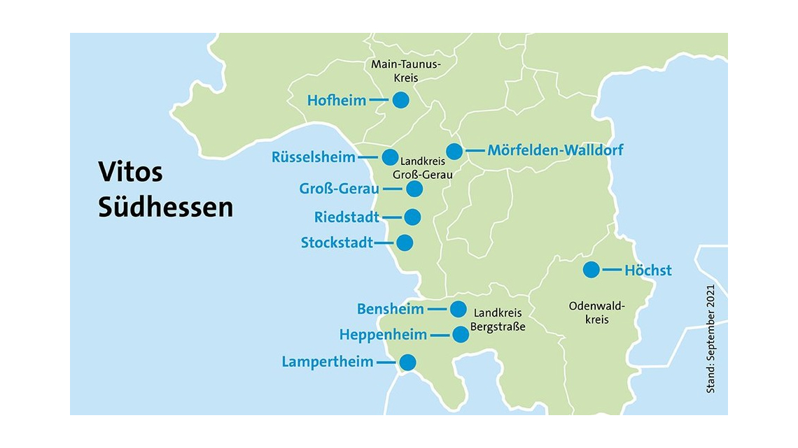 Vitos Südhessen - bedeutender Arbeitgeber in der Region